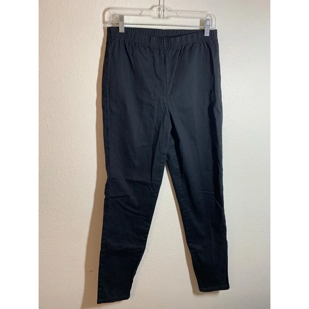 NWOT Real Size Womens Denim Pants Size Small (4/6) Black AD1